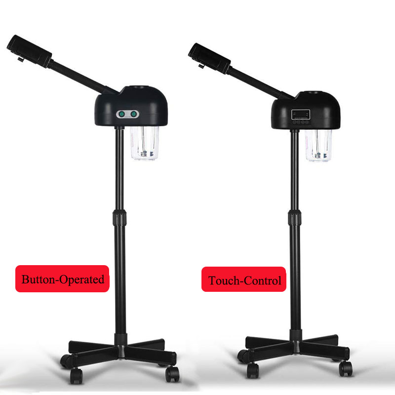 Face Steamer - Professioneller Heiß-Kalt-Gesichtsdampfer Nano-Ionischer Gesichtsdampfer 360 °