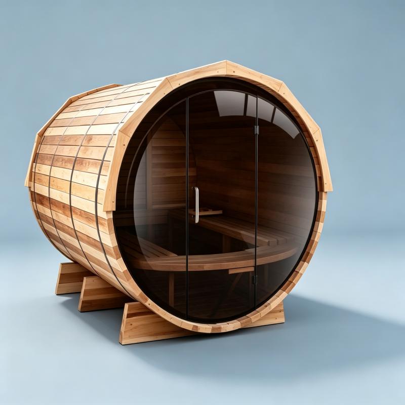 Spa Wellness Gym - Premium-Saunaraum nach Maß, Holzkabine für Wärmetherapie,