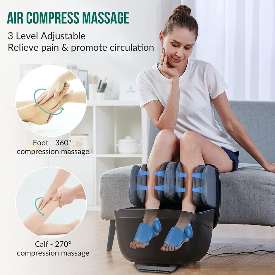 Faltbares 2-in-1 Shiatsu Fußma – Foot Spa Bewertung und Preis