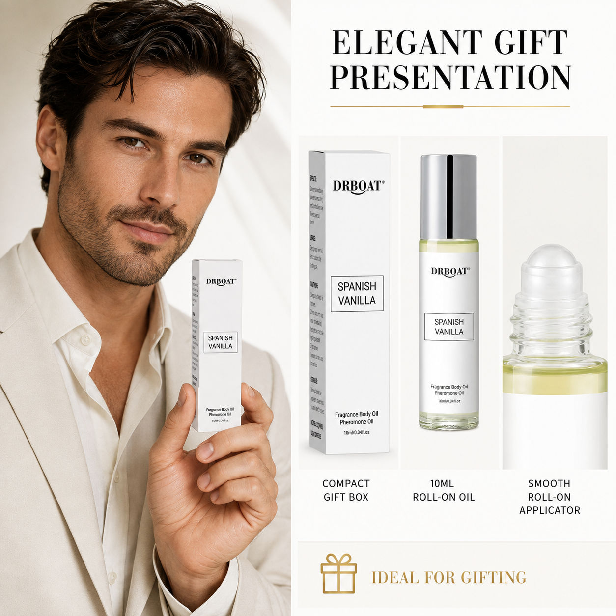 Weißes Oud-Pheromon-Körperöl 1 – Body Oil Bewertung und Preis