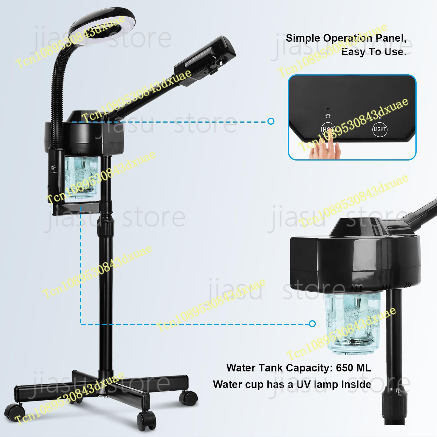 Heißer Gesichtsdampfer, Pure B – Face Steamer Bewertung und Preis