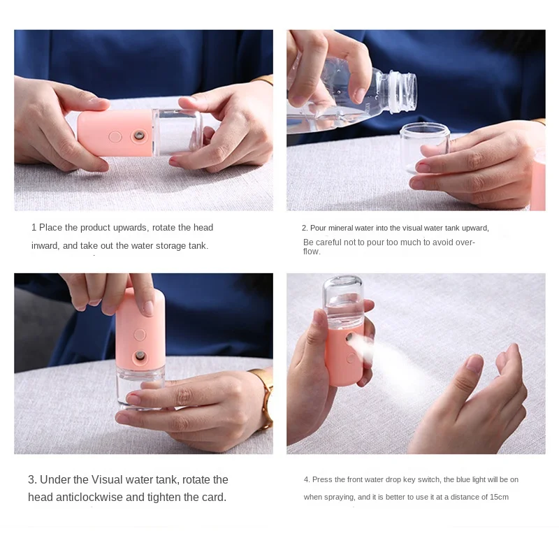 Tragbarer Mini-Luftbefeuchter, – Face Steamer Bewertung und Preis